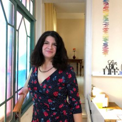 Christina-an-der-Treppe